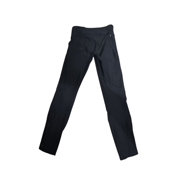 Under Armour Jet Black Compression Performance Leggings Size Medium - Picture 5 of 7